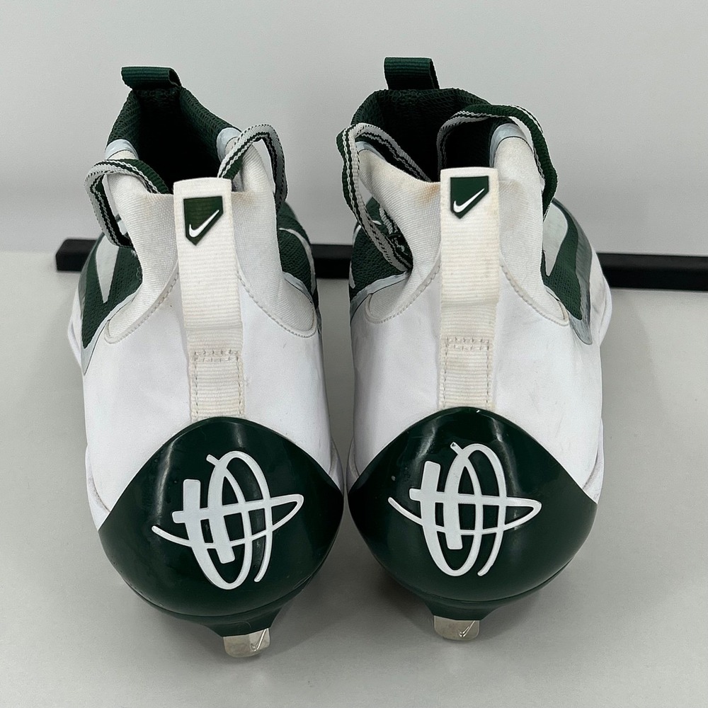 Nike Air Huarache 2KFilth Elite Mid Baseball Cleats Green White Men 12.5 - Picture 6 of 10